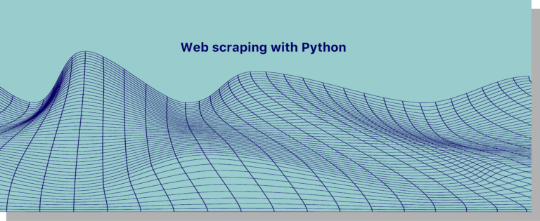web scraping with python
